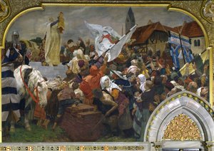 Sophie of Brabant Presenting Henry the Child to the People of Marburg in 1248